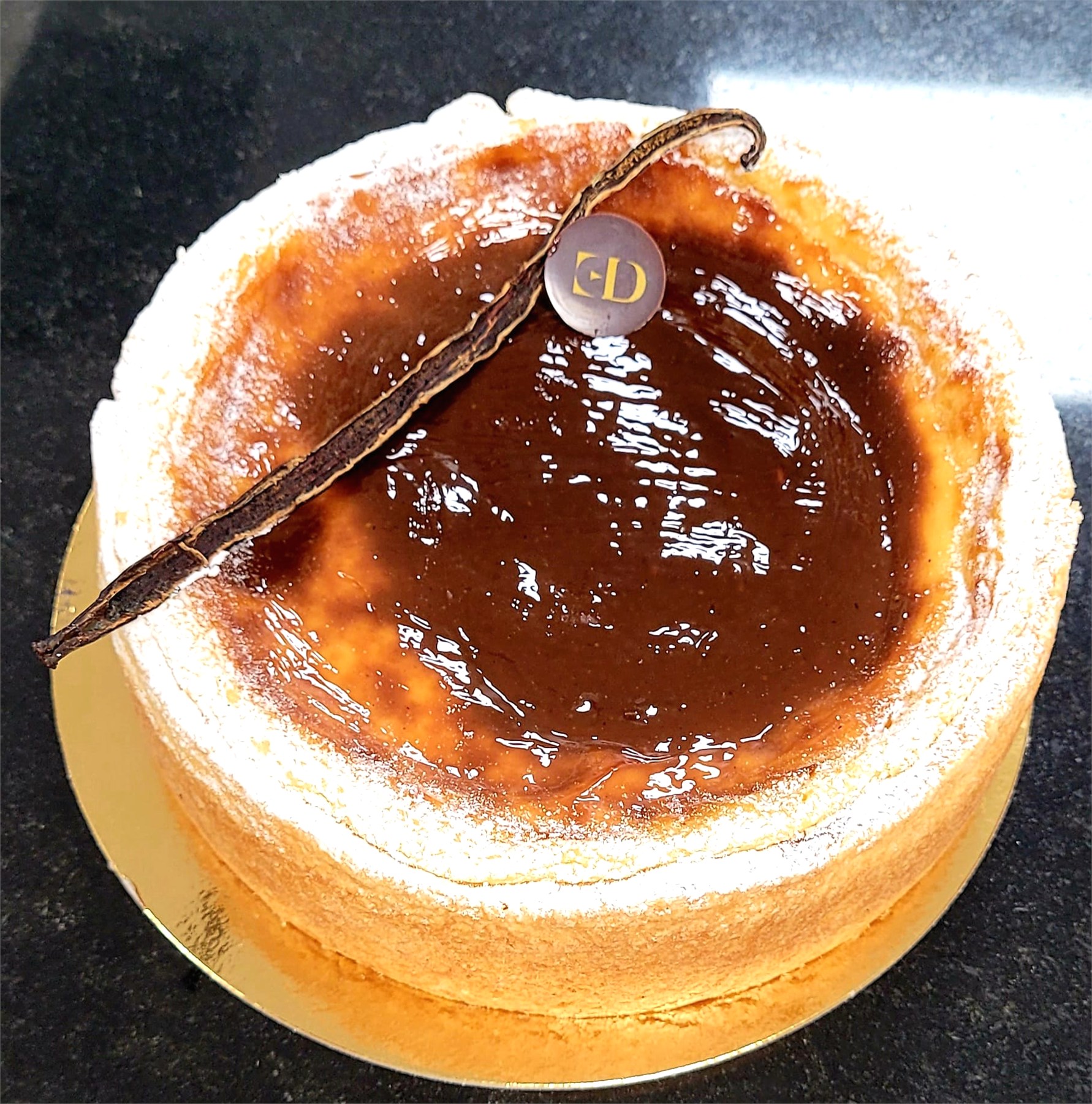 Flan vanille avec gousse de vanille